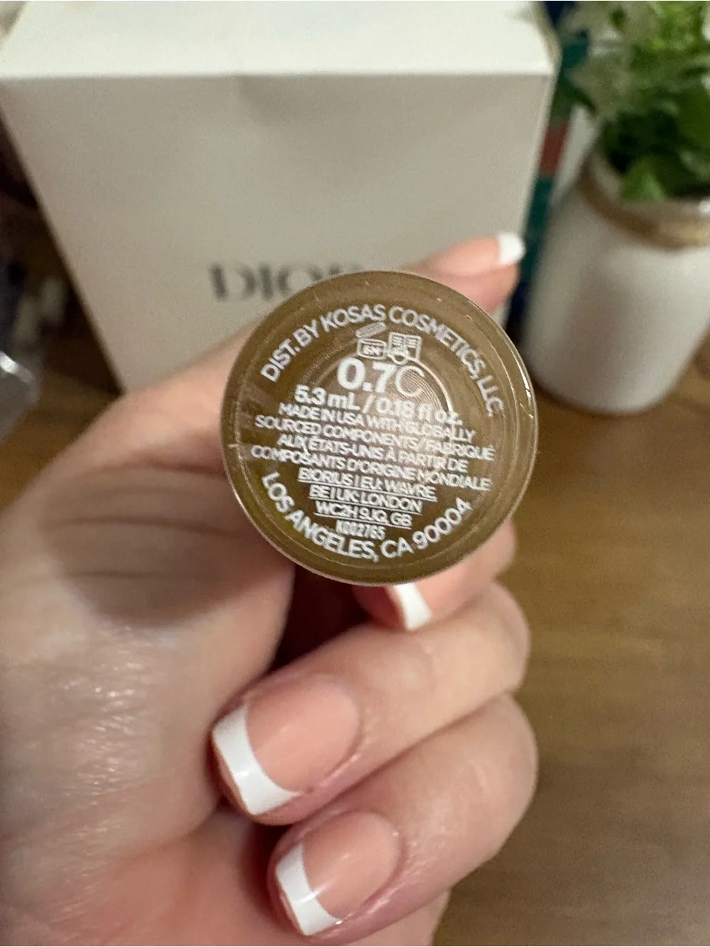 Kosas caffeine concealer box